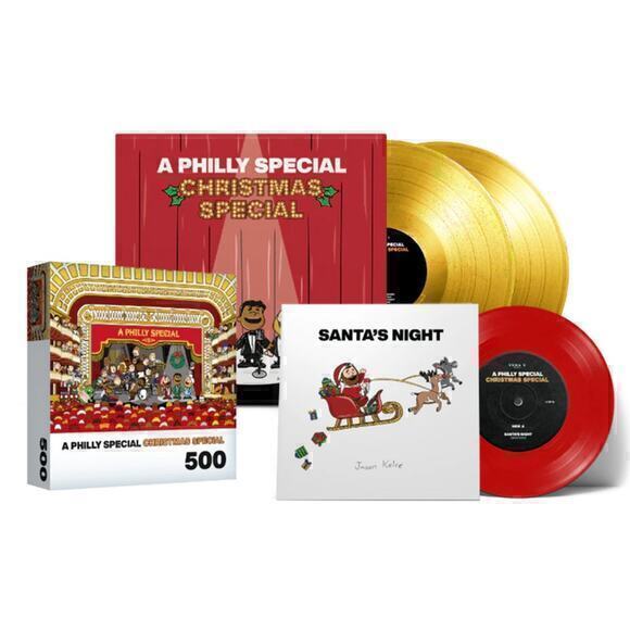 A Philly Special Christmas Bundle Deluxe Gold Vinyl Albums Puzzle 2023 - Picture 1 of 10